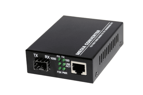 MC-G-SFP 10/100/1000M Ethernet to fiber media converter Gb