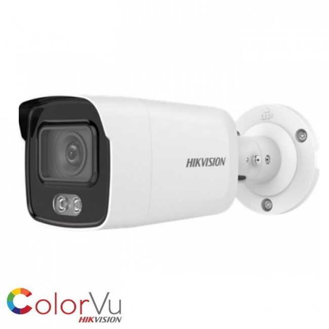 IP Hikvision DS-2CD2047G2-LU(C) 4mm 4mp Bullet WL40m ColorVu Mic