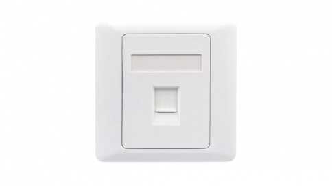 FP1 Face Plate 1 port