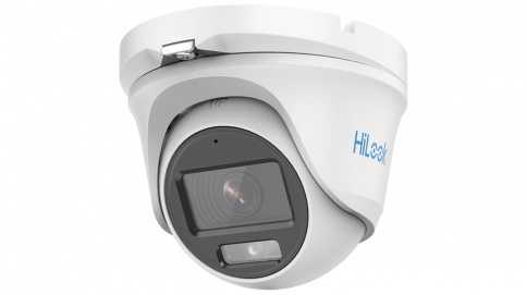 THC-T159-MS 2.8mm Analogue Camera - 5MP 2.8MM Dome, Built-in Mic, ColorVu, Metal, HiLook