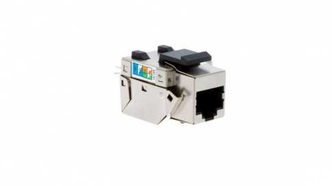 KJ-CAT5E-FTP-90 Keystone Jack CAT5E Shielded 90°
