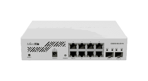 CSS610-8G-2S+IN Managed Switch - CSS610, 8G, 2S+, MikroTik