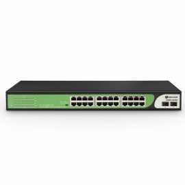 S1500-24T2S Unmanaged Switch - 24 Gigabit port, 2x SFP, BDCOM 