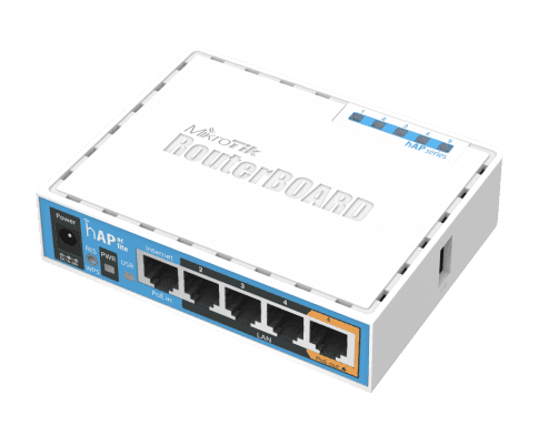 RB952Ui-5ac2nD WiFi Router - hAP ac lite, MikroTik