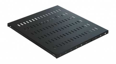 MR.SBR100.01 FIXED SHELF for 1000mm Rack, Black