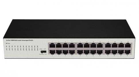 S1024C Unmanaged Switch - 24 ports 100M