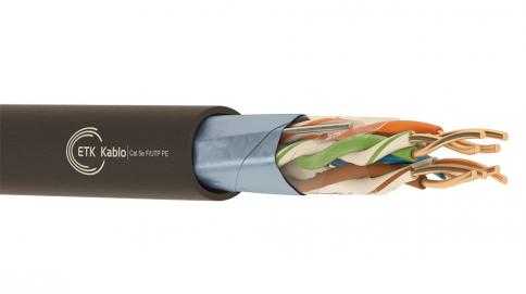 Cat 5e F/UTP 4x2x24 AWG PE-305M Ethernet Cables - Cat5e FTP 24AWG 100% Cuprum Outdoor 305 Metre