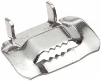 Buckles-SAE201-15x1.2 Ear-lokt Stainless Steel Banding Buckles SAE/AISI 201 15 X 1.2MM