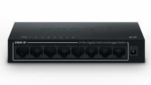 S1500-8T Unmanaged Switch - 8 Full-gigabit ports