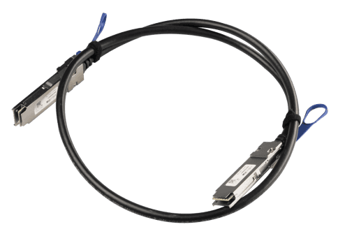 XQ+DA0001 A 40/100 Gbps QSFP28 direct attach cable, 1m