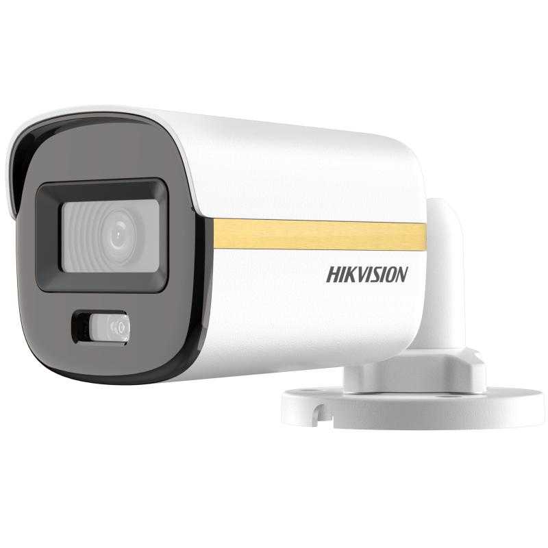 კამერა,Hikvision,  DS-2CE10KF3T-L, 3.6 mm,HDTVI,5mp,Bullet,Fix,WL20m,ColorVu,Mic