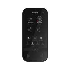 სენსორული კლავიატურა Ajax KeyPad TouchScreen (8EU) ASP Black