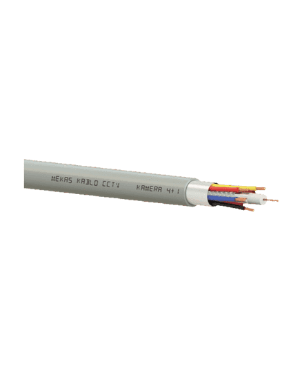 კაბელი CCTV CABLE 1+2 Mini Coax (2 x 0,50) (100m) (40957)