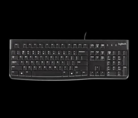 logitech, K120, Keyboard Black