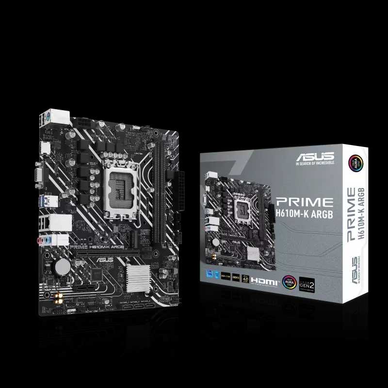 ASUS, PRIME H610M-K ARGB