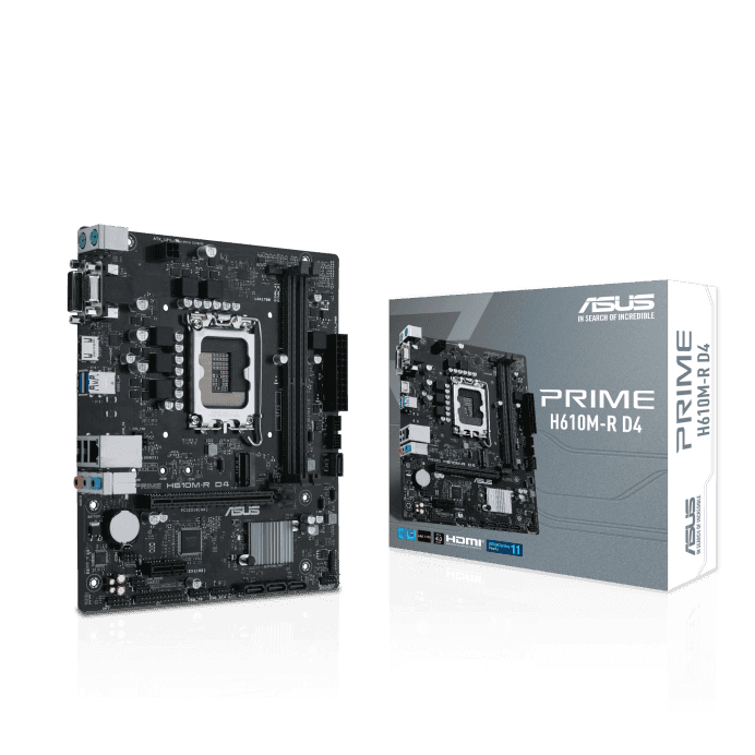 ASUS, PRIME H610M-R D4-SI