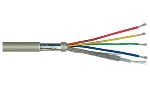 coax cable CCTV 1COAX+ 4X0.22mm UNAL